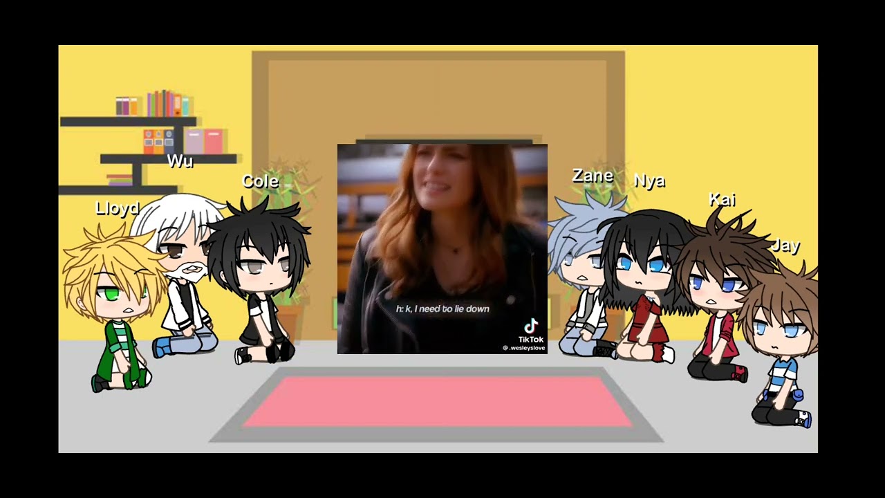 Ninjago react to Hope Mikaelson as Lloyd's twin sister