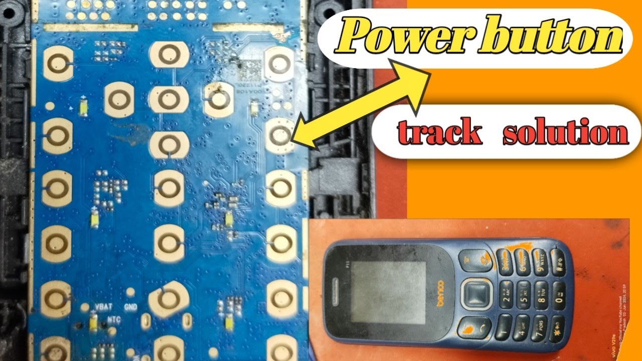 benco P11 powar on / of button not working / china mobile power button ways solution