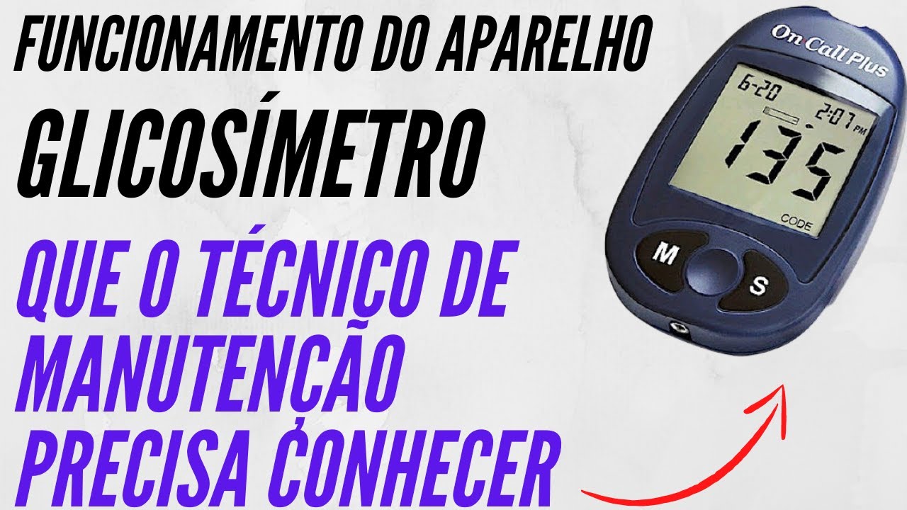 Funcionamento e limpeza do Aparelho Glicos&iacute;metro que o Usu&aacute;rio e T&eacute;cnico deve saber