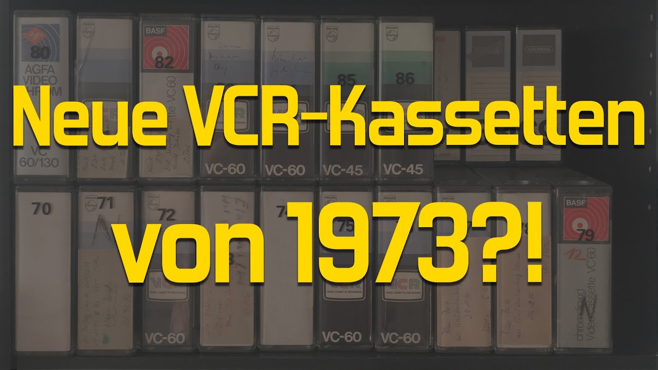 ReFind #004 - Uralte VCR-Kassetten!