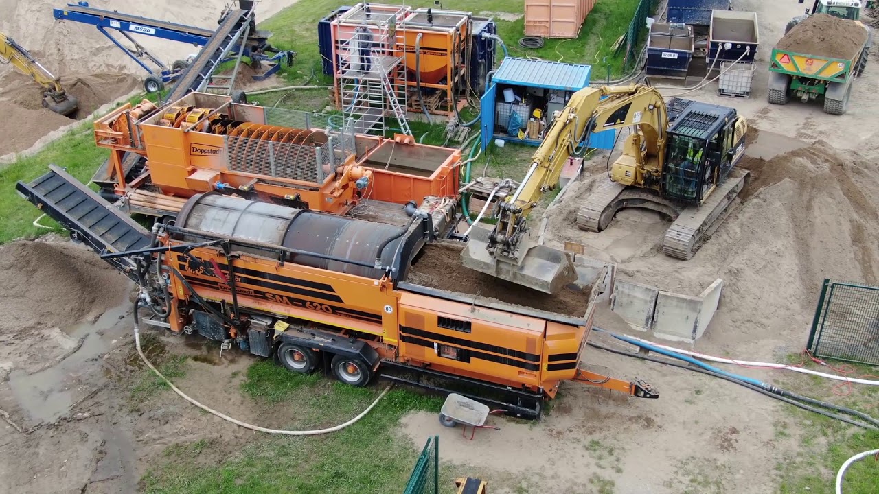 USG Umbausatz Waschbär für Doppstadt SM620 -  Sand waschen
