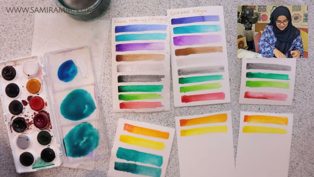 Koh-I-Noor Anilinky 12 Colour paint set Demo