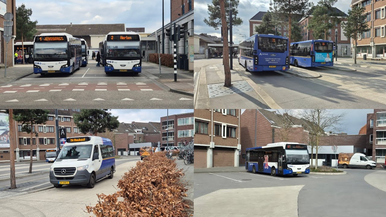 Het openbaar vervoer in Roermond 12-03-2025