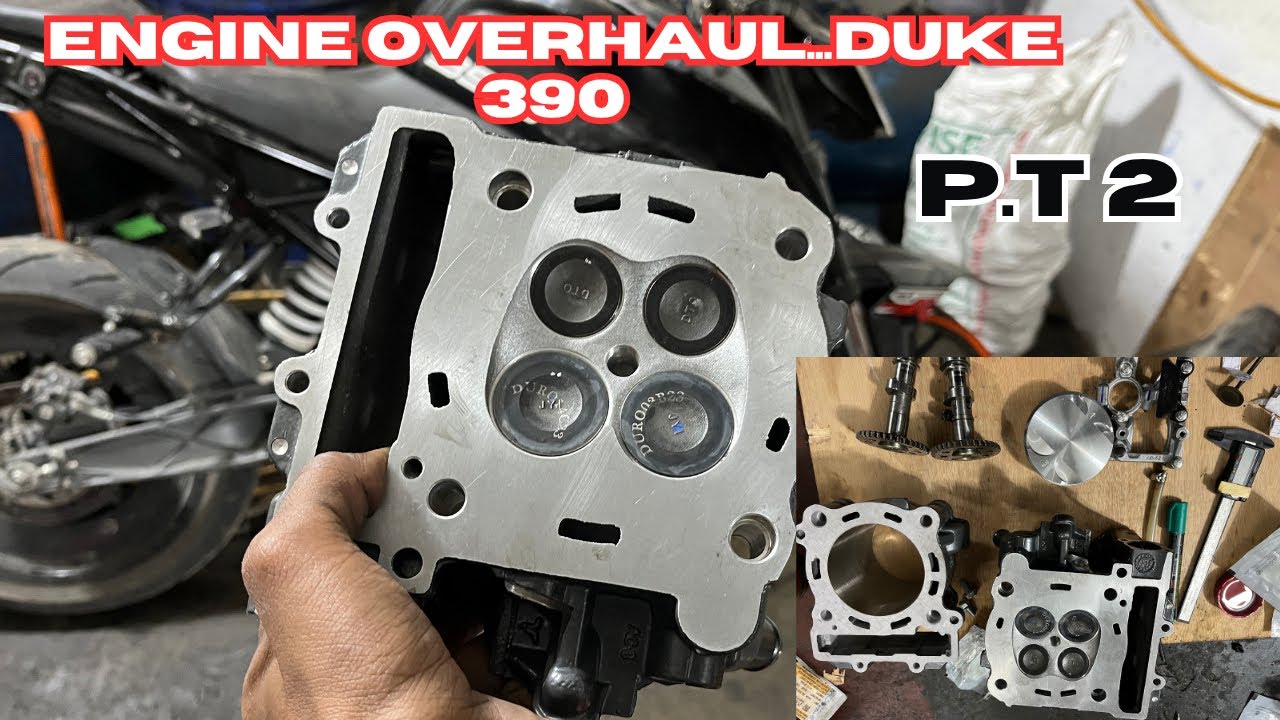 engine overhaul duke 390…40000 ￼ ka nuksan ho geya 😭