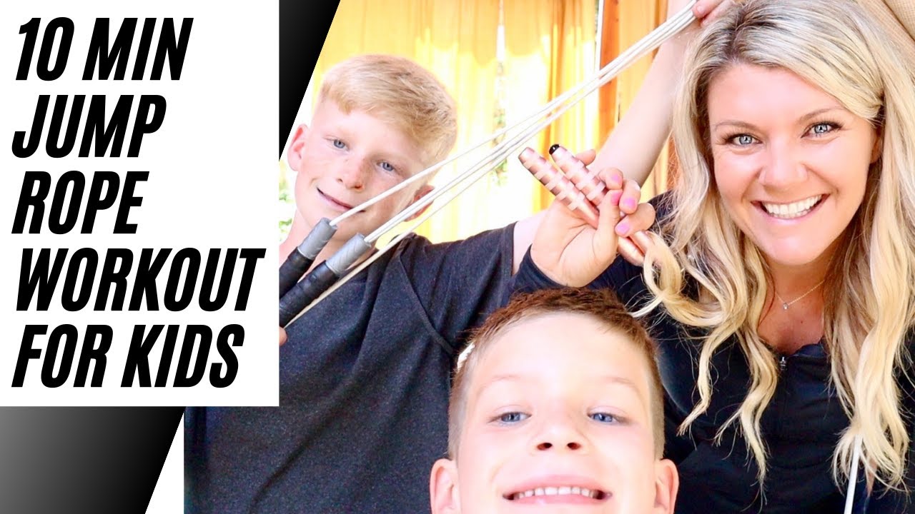Workout for Kids Jumping Rope