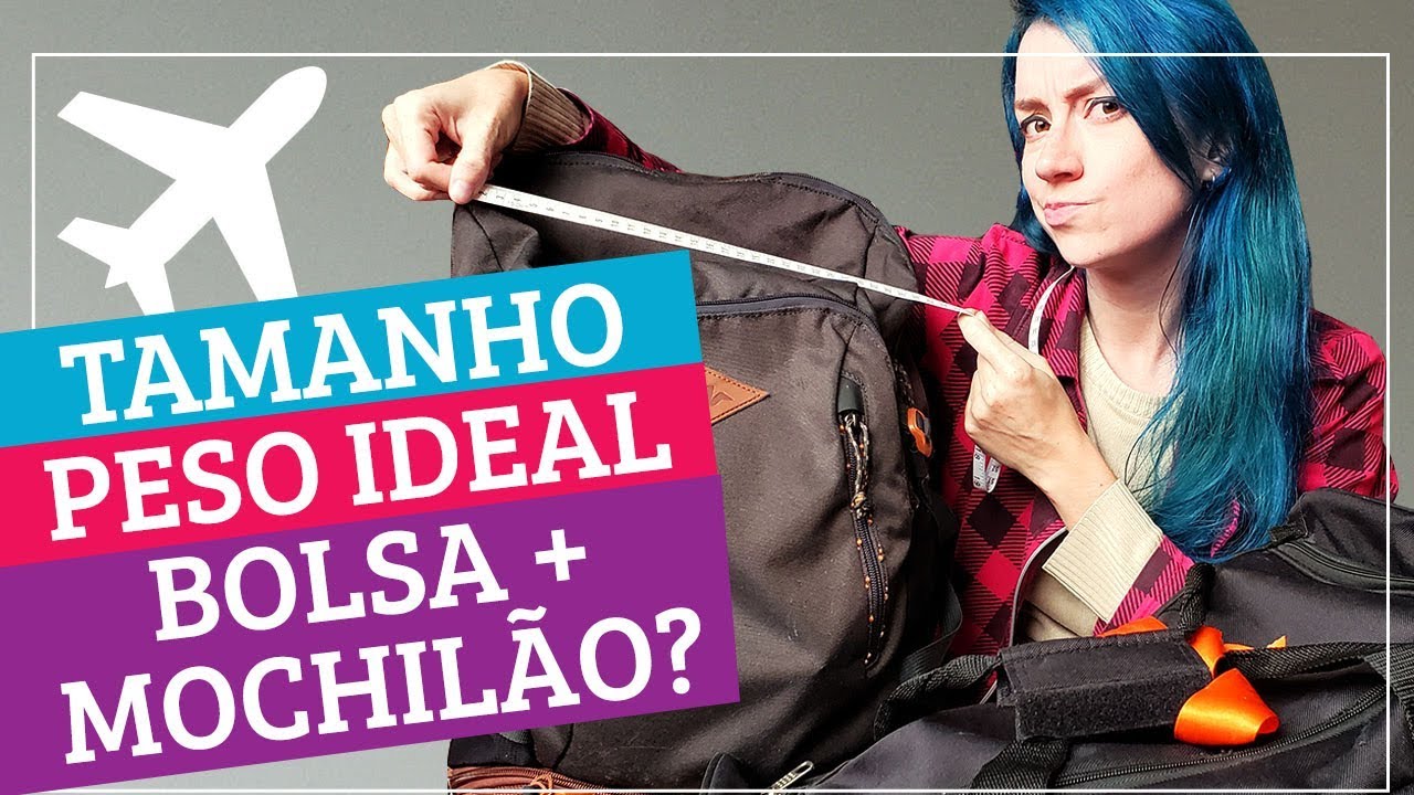 TUDO SOBRE REGRAS BAGAGEM DE MÃO + MOCHILA: pesos e tamanhos permitidos no avião
