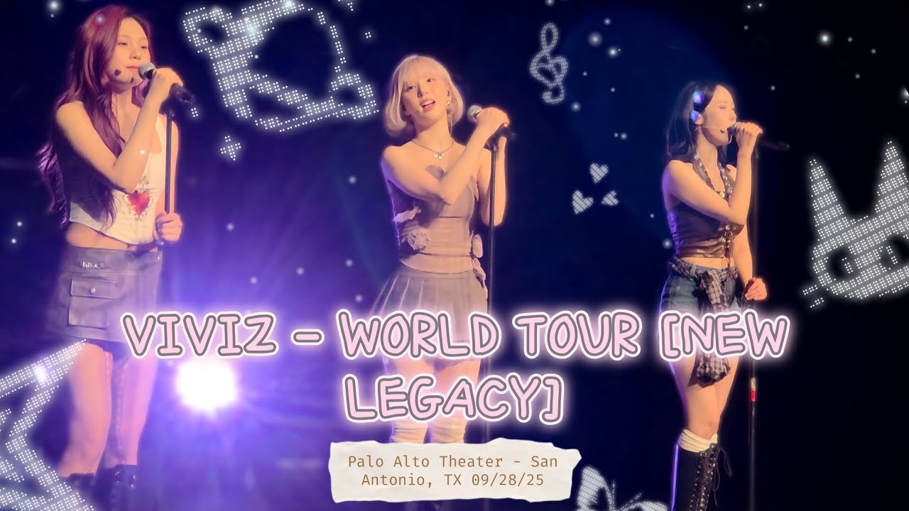 VIVIZ - WORLD TOUR [NEW LEGACY] - FULL LIVE CONCERT - SAN ANTONIO, TX 09/28/25