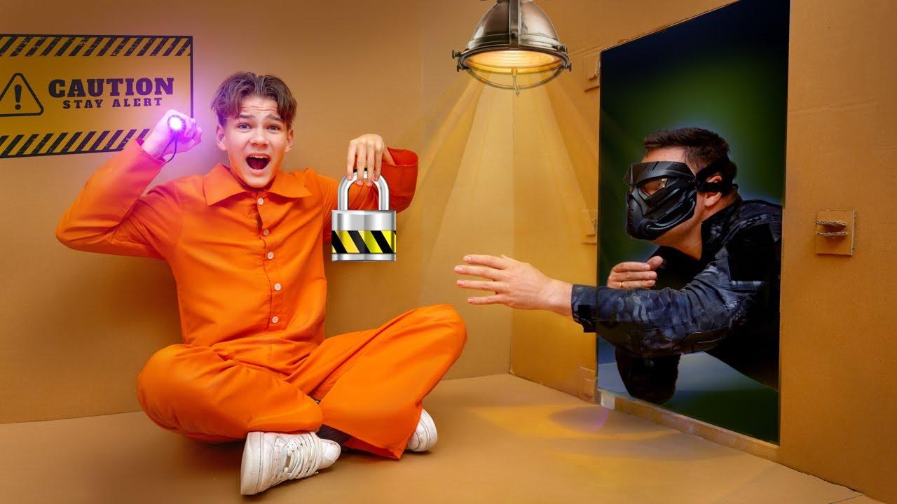 Последний, Кто Покинет КАРТОННУЮ ТЮРЬМУ!