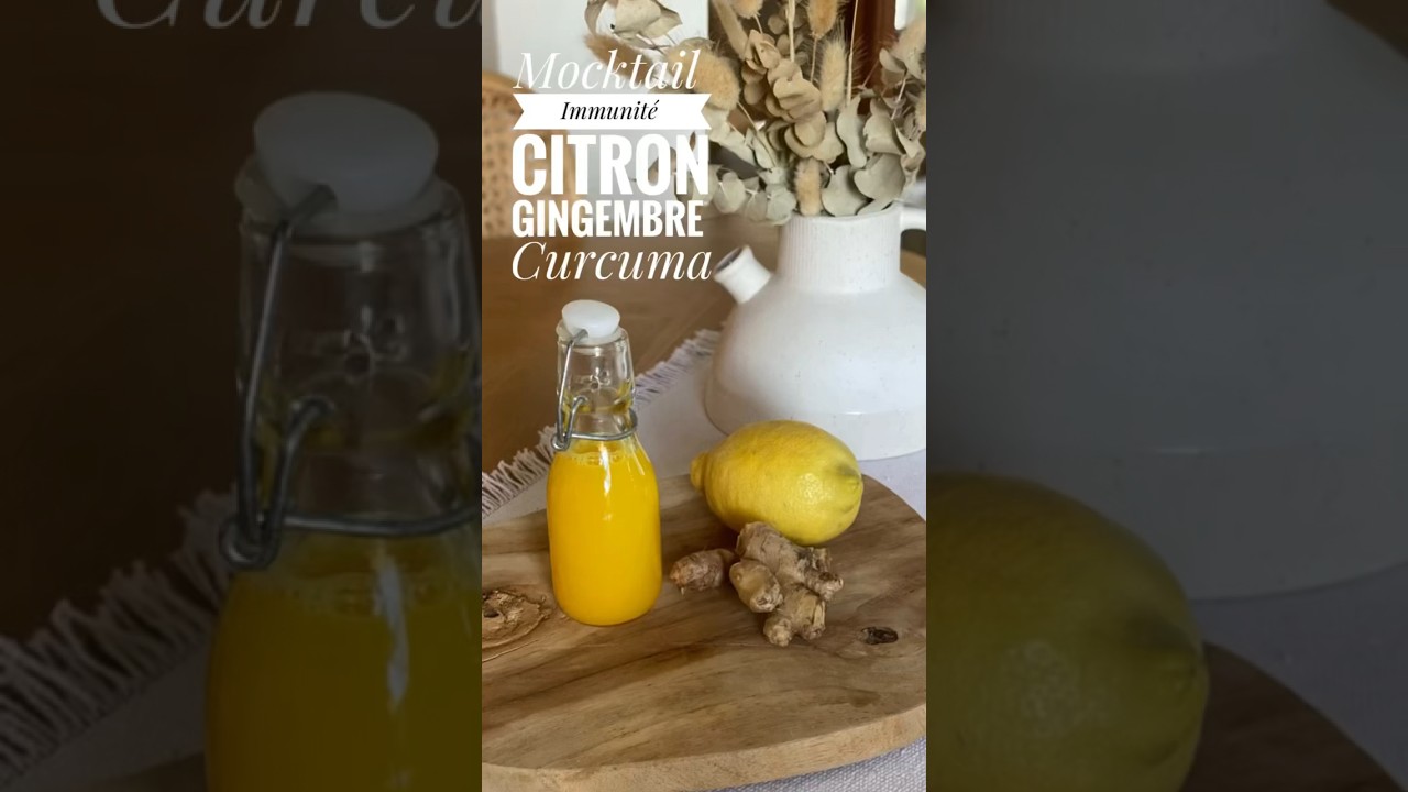 Boisson sant&eacute; rafra&icirc;chissante & stimulante 🍋&zwj;🟩✨