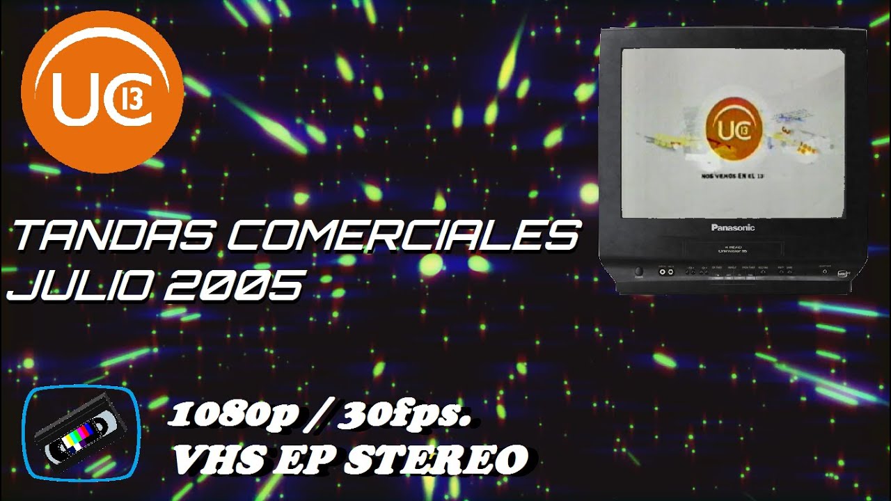 Tandas Comerciales Canal 13 - Julio 2005