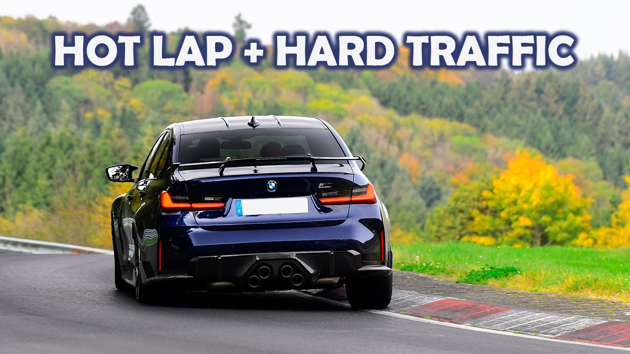 Awesome Lap Bmw M3 G80 7:39 BTG Hard  Traffic + 30 Overtakes
