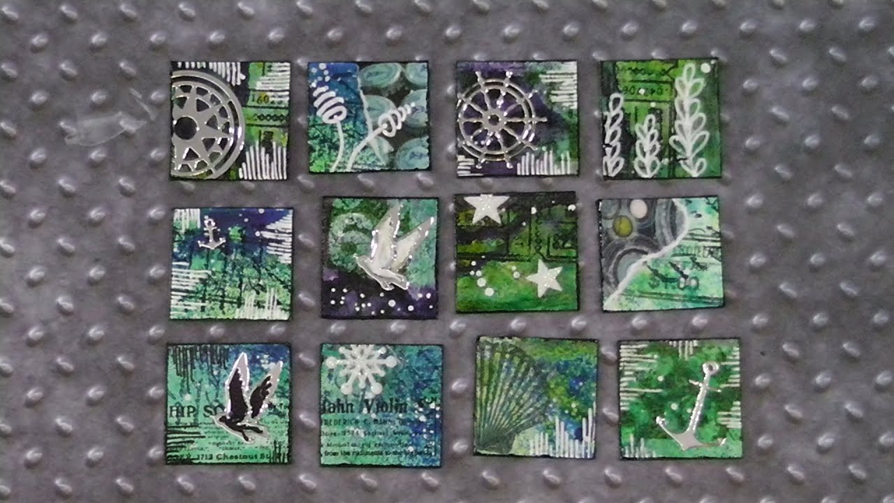Mixed Media Project: Inchies # 3