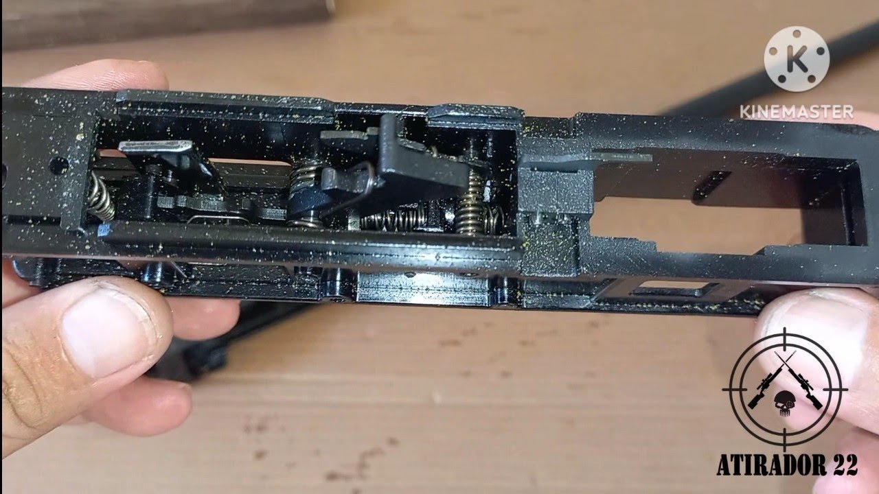 Rifle 7122M - Desmontagem, limpeza e montagem...