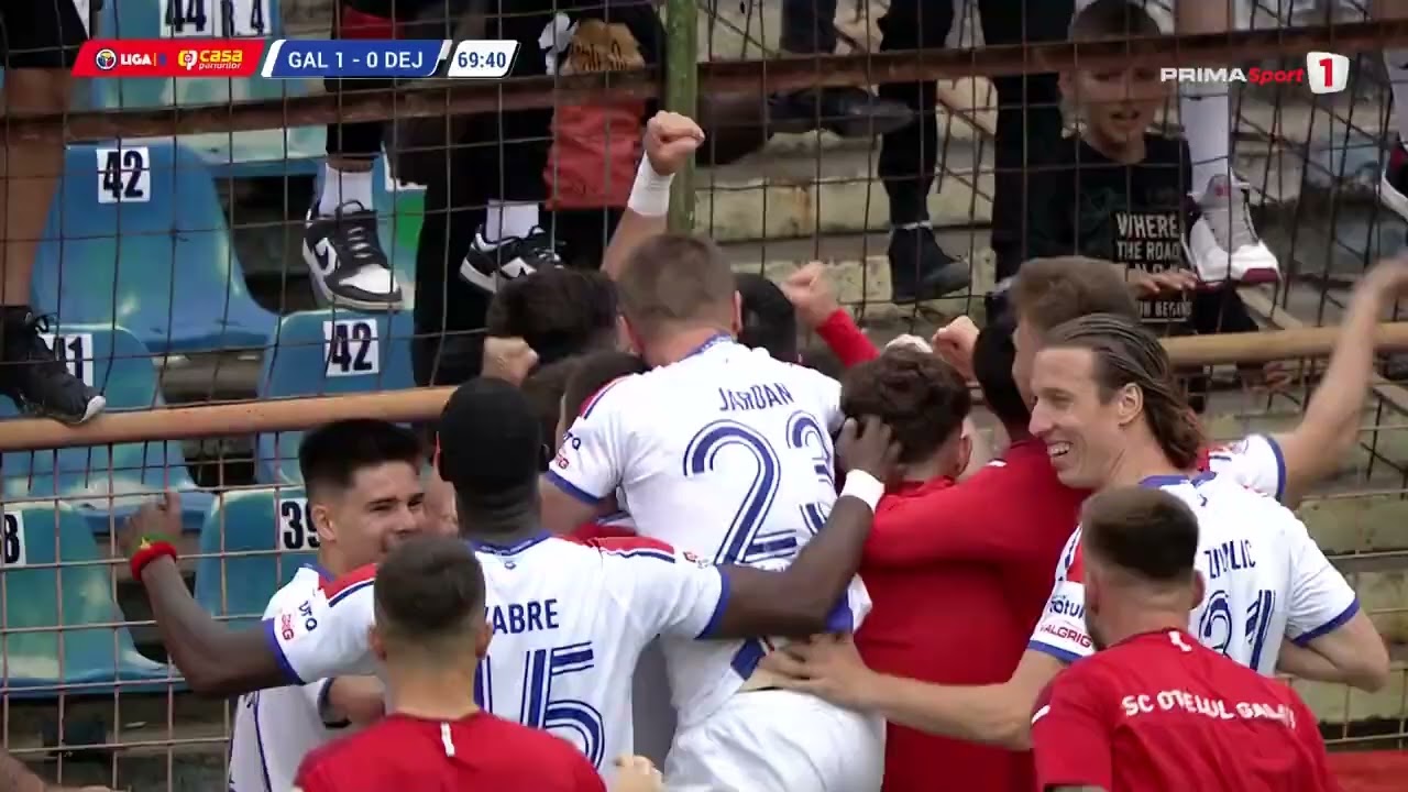 REZUMAT | Oțelul Galați - Unirea Dej 1-0. Liga 2, Play-Off, Etapa 10, Sezon 2022-2023