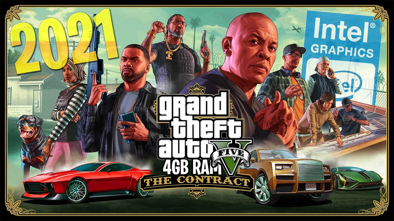 ASI ES GTA 5 EN UNA PC DE BAJOS RECURSOS EN EL 2022 | Intel HD + 4GB Ram | ChoChe 7w7