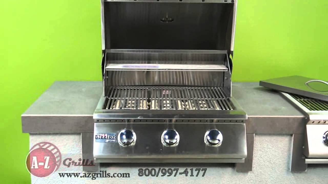 Summerset Sizzler SIZ26 built in grill Features and Overview