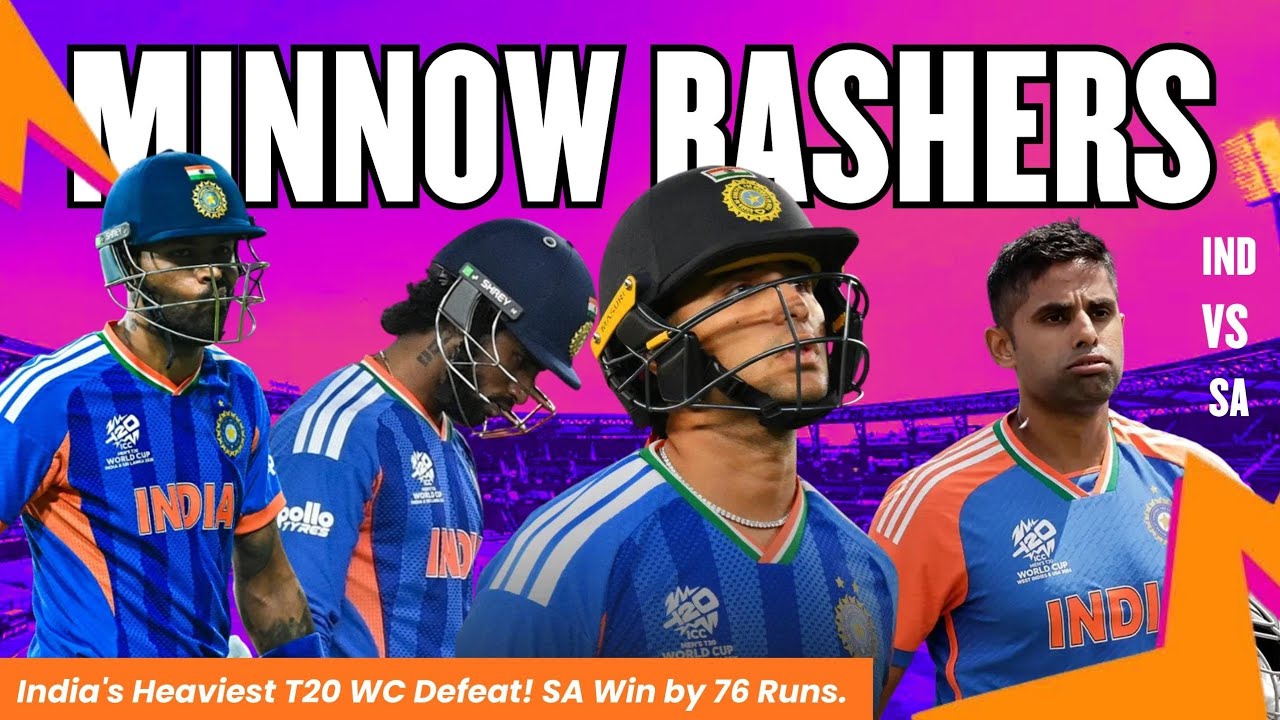 76-RUN DEFEAT! 😡 South Africa Destroy India in Ahmedabad! Top Order Completely Exposed! (