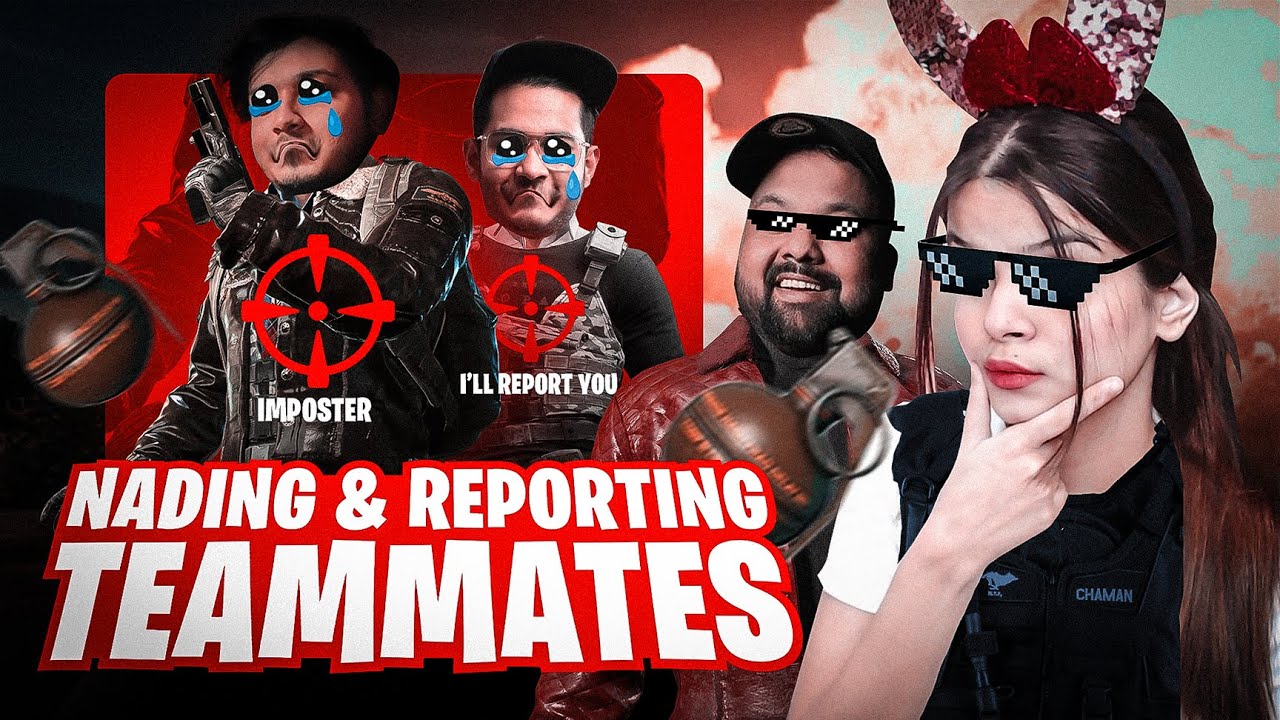 NADING TEAMMATES CAN FREEZE YOU? 😱 *Wrong Nades & Epic Roasts 🤣*