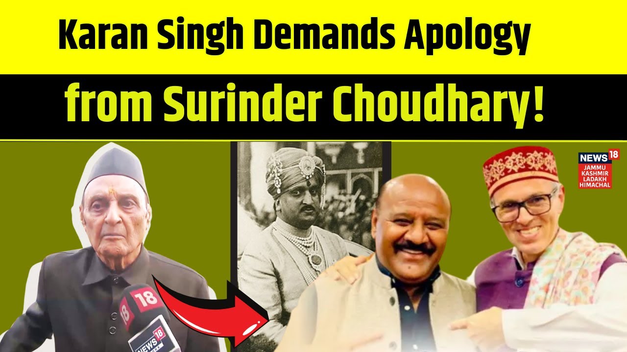 Karan Singh Demands Apology from Surinder Choudhary!|Maharaja Hari Singh Controversy|Kashmir |N18V