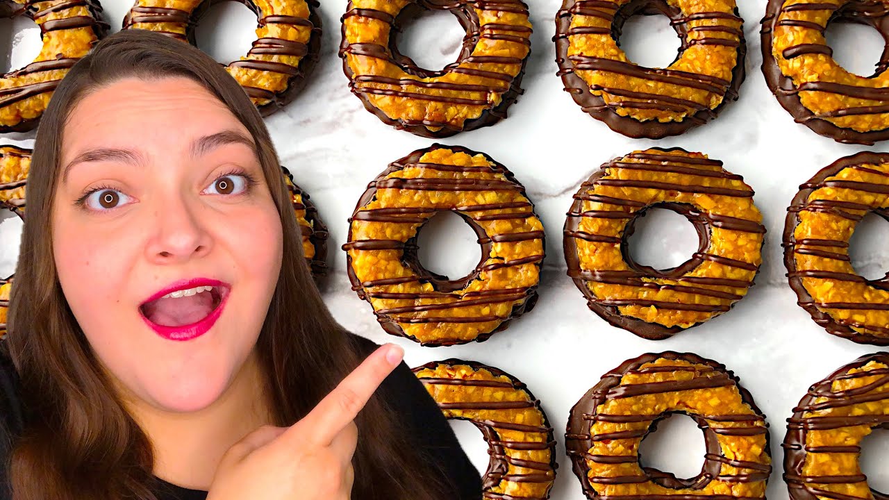 How to Make Homemade Samoas! Girl Scout Samoas Cookie Tutorial!  |  Adventures In Yum