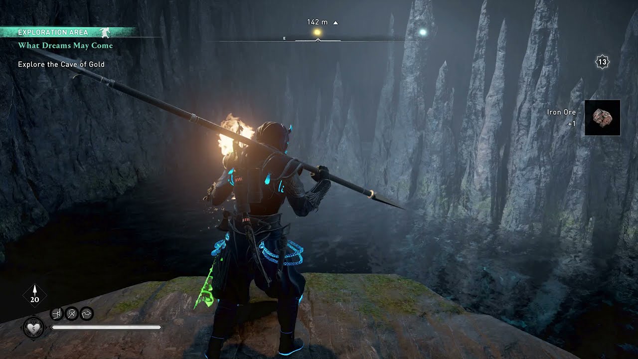 Assassin's Creed Valhalla Isle of Skye Explore Cave of Gold What Dreams May Come