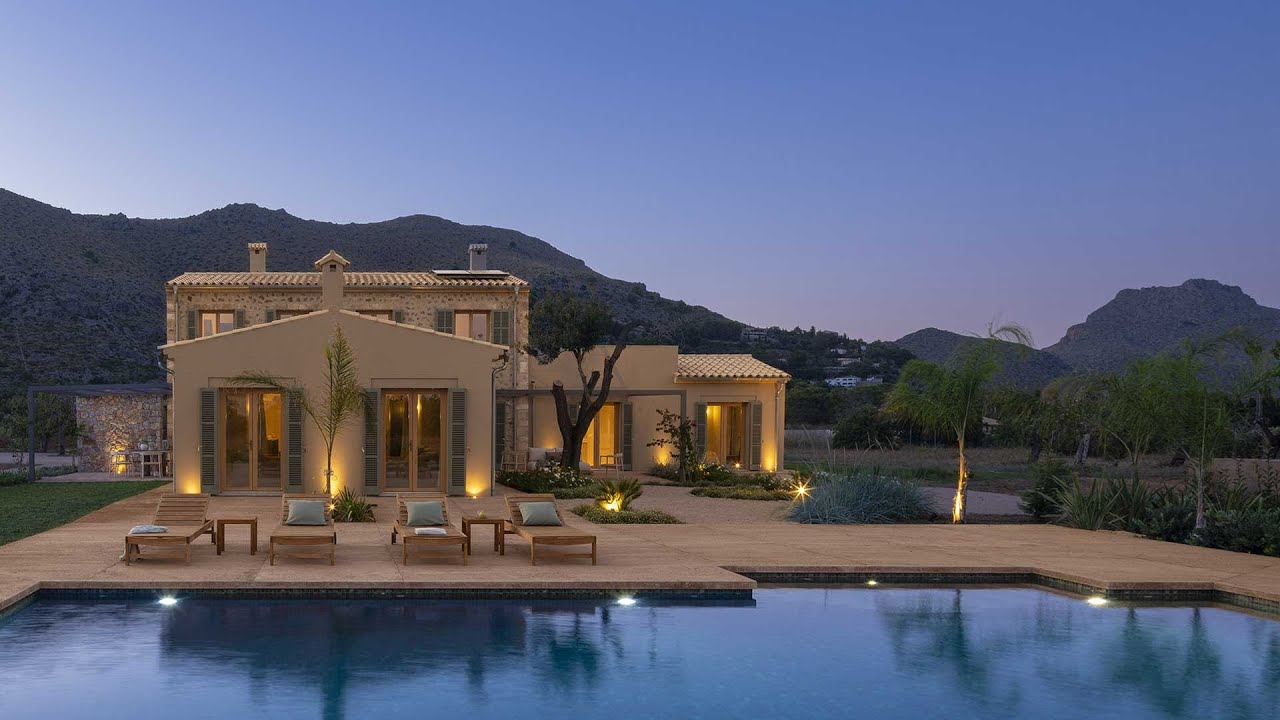 Brand New Luxury Country Villa with Pool near Puerto Pollensa | Mallorca Finca for Sale