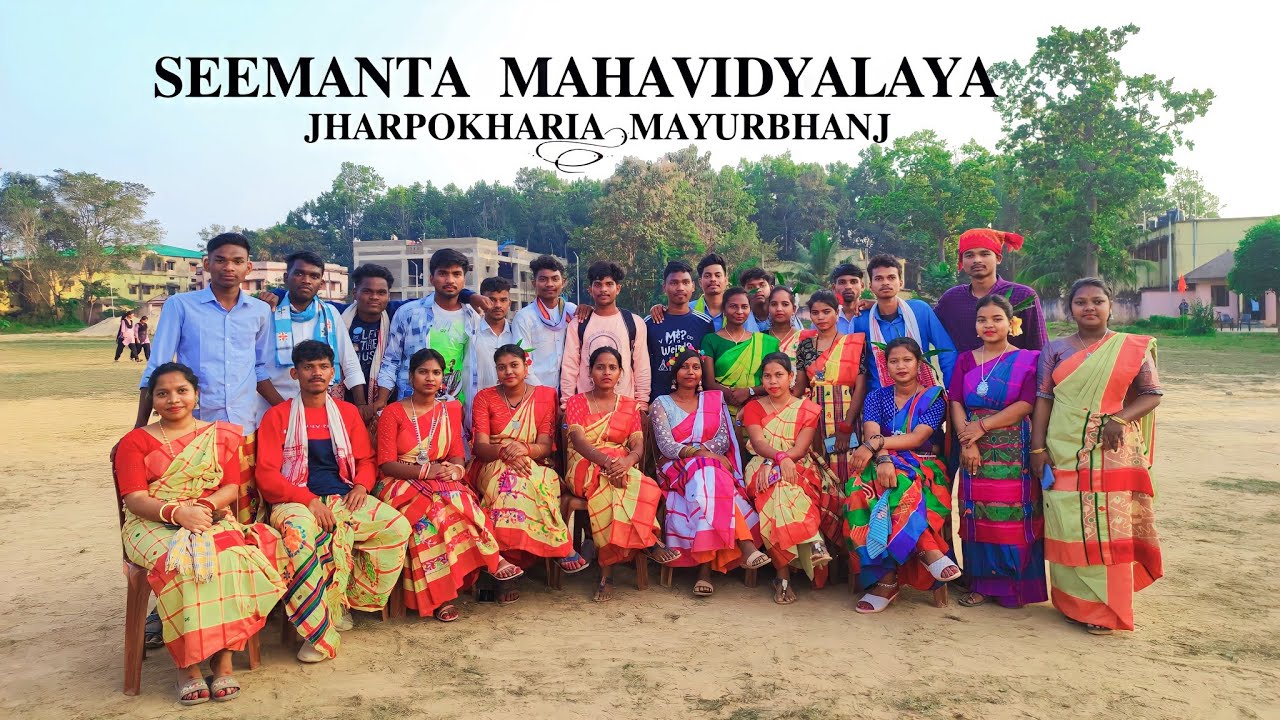 Seemanta Mahavidyalaya street game program //Baha anej +3 1st year students //Cultural dance