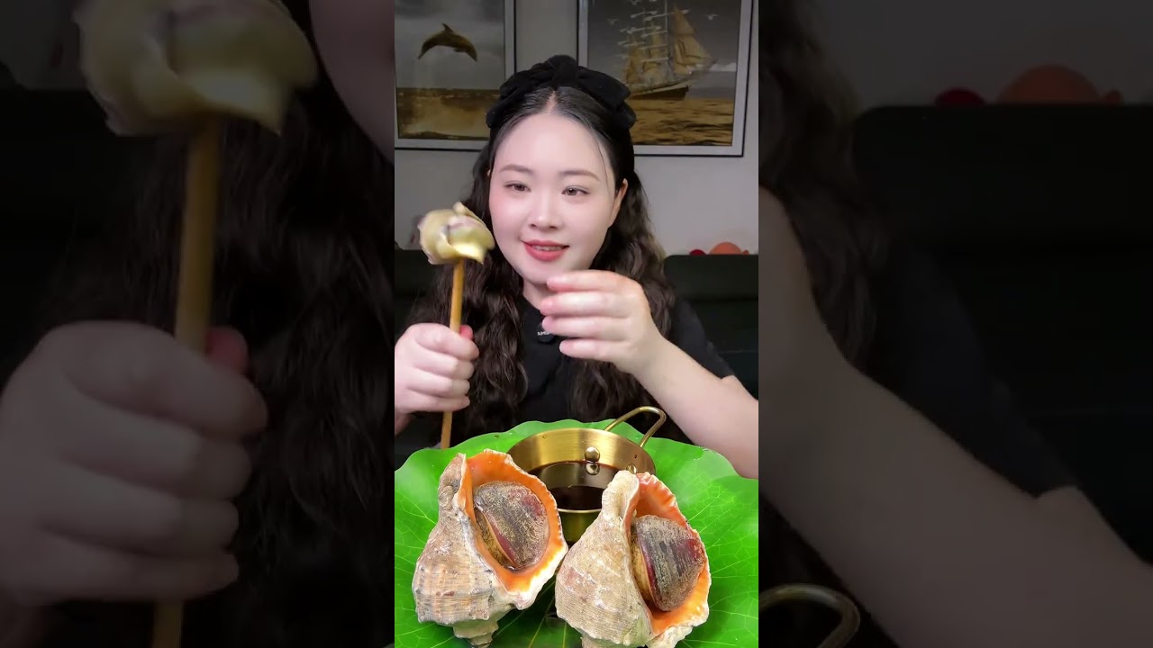 I m so satisfied with this big conch meal#Big conch#Douyin Food Recommender#This is just t