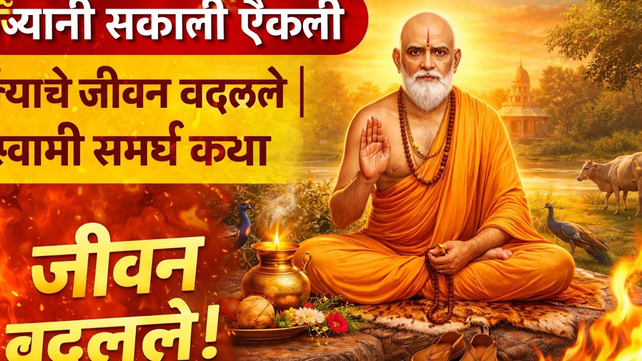 🙏 ज्यांनी सकाळी ऐकली त्यांचे जीवन बदलले | स्वामी समर्थ कथा