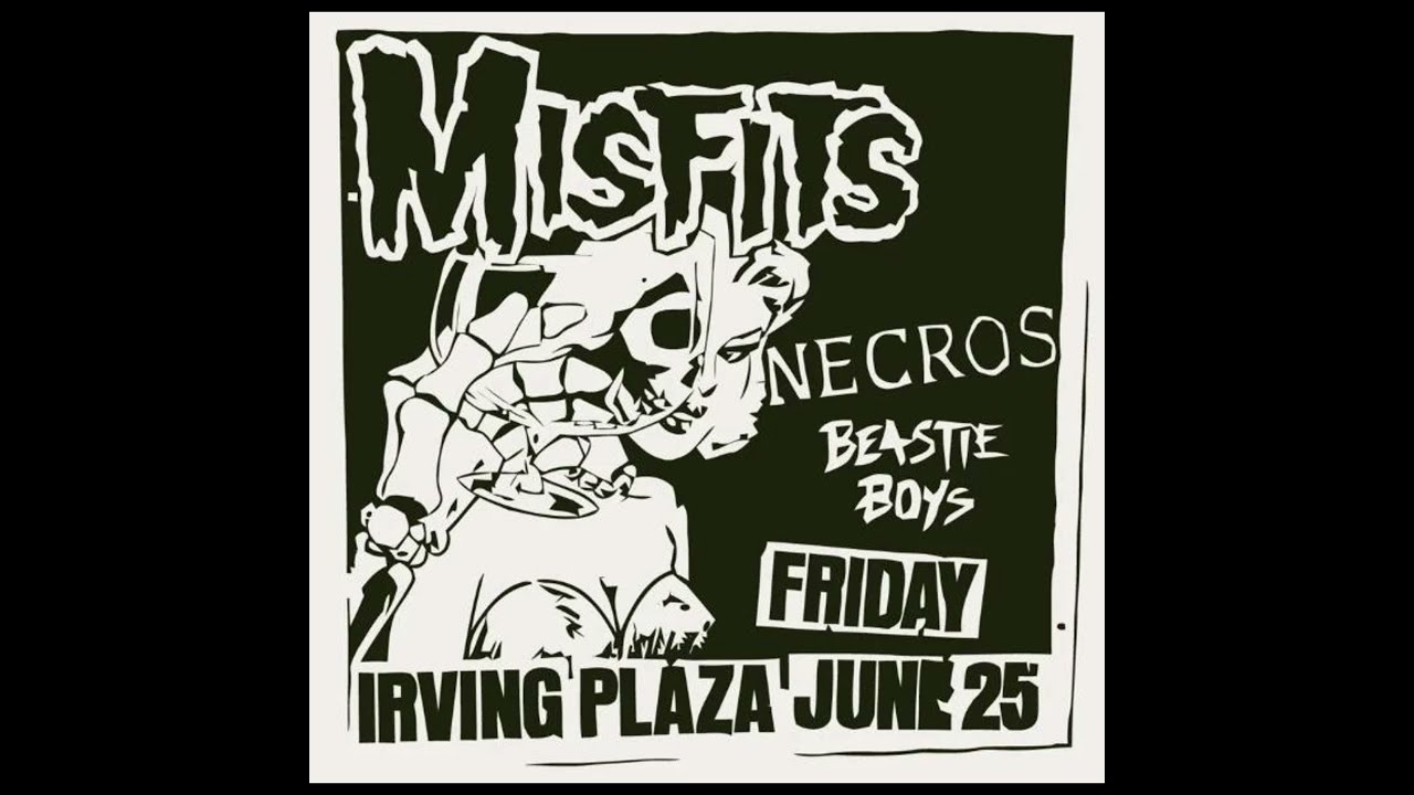 Misfits - live Irving Plaza, NY, 06/25/1982 Beer thrown at Doyle episode