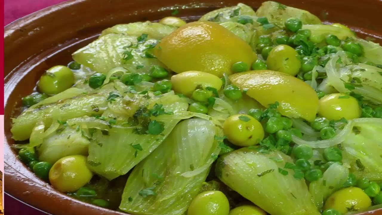 طاجين البسباس والجلبانة الشيف امال