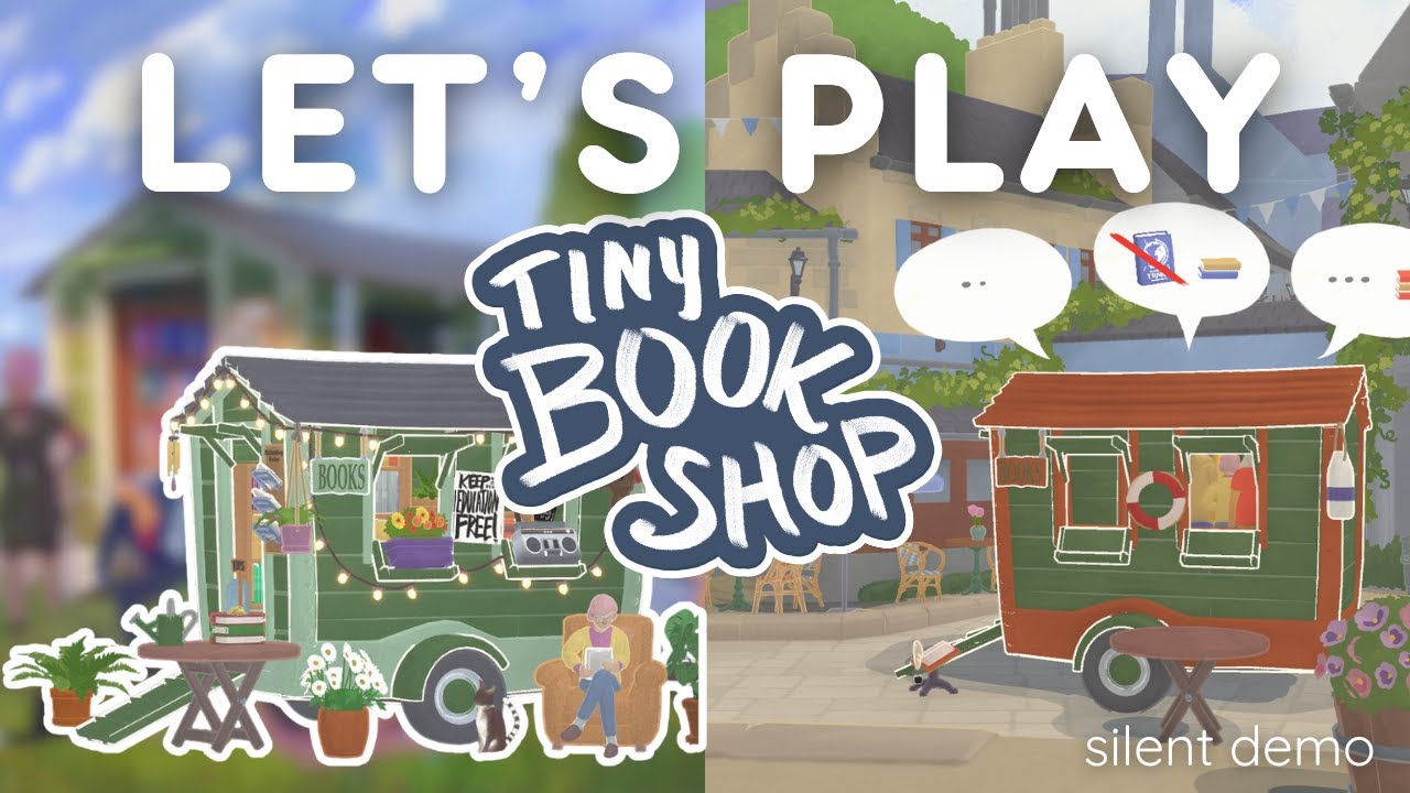 Let's Play Tiny Bookshop... Quietly, Shhh 🤫