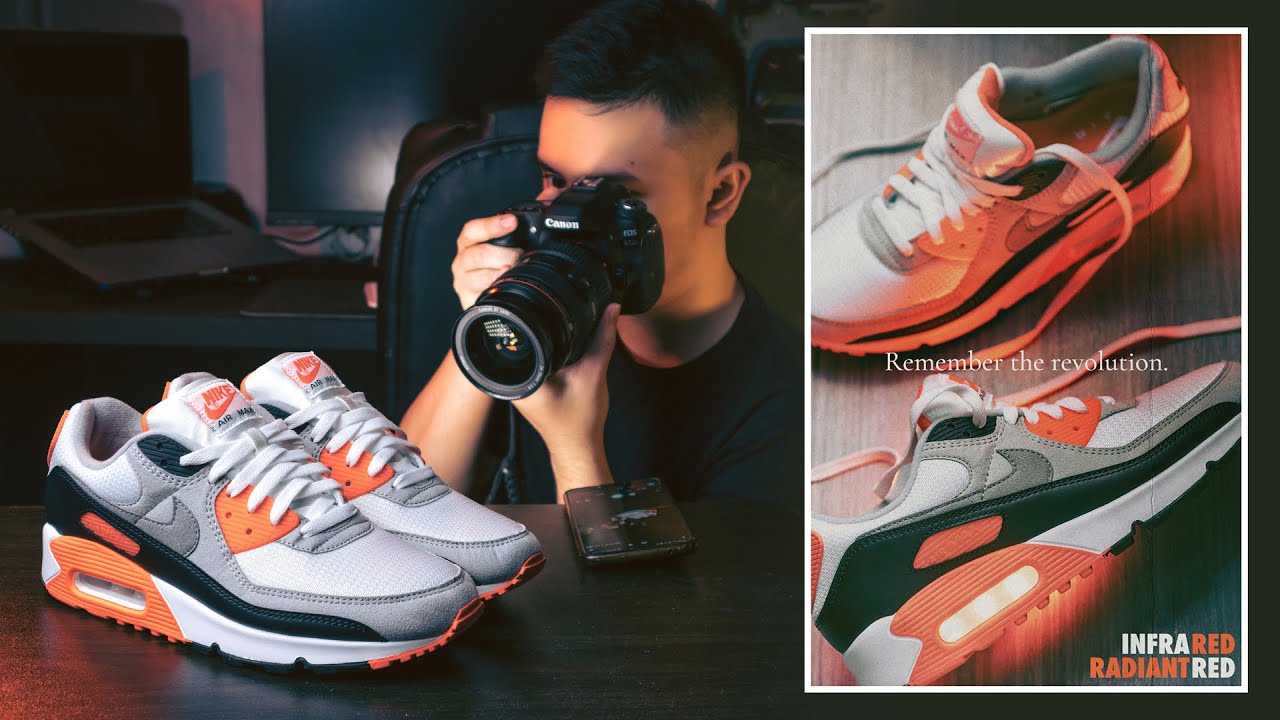 Vintage-Style Sneaker Photography At Home