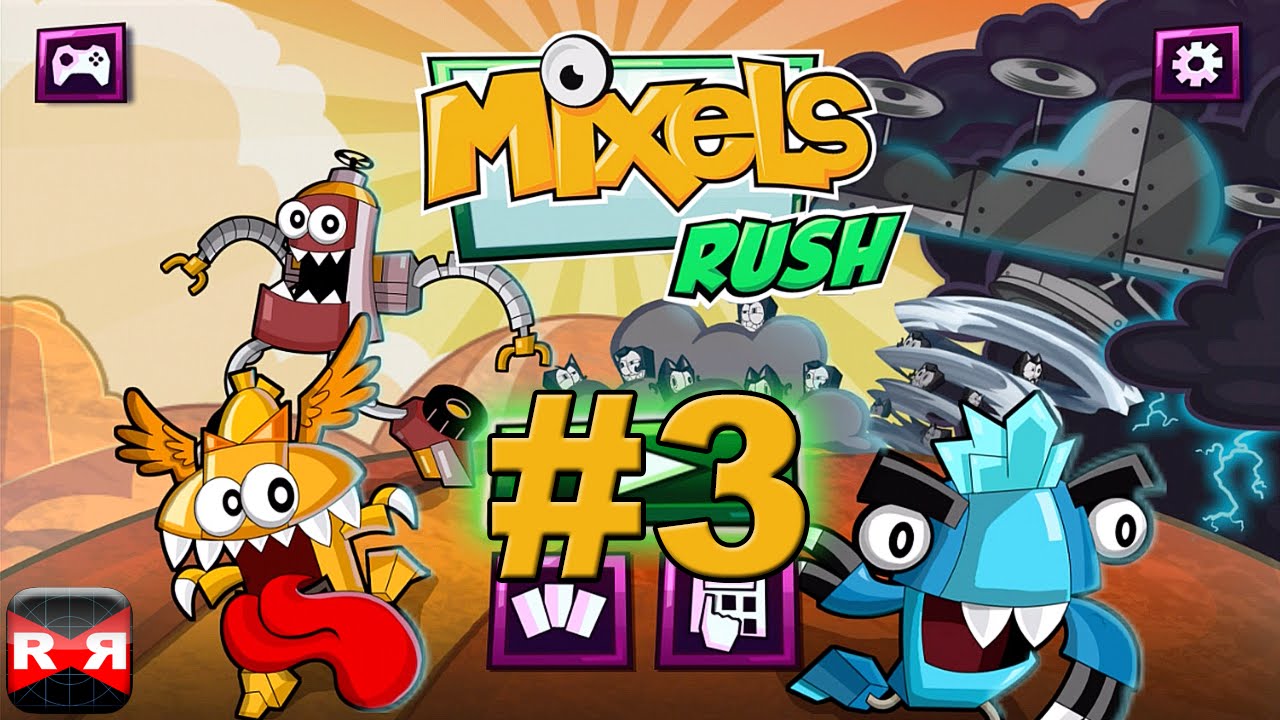 Mixels Rush (By Cartoon Network) - iOS / Android - Gameplay Video Part 3