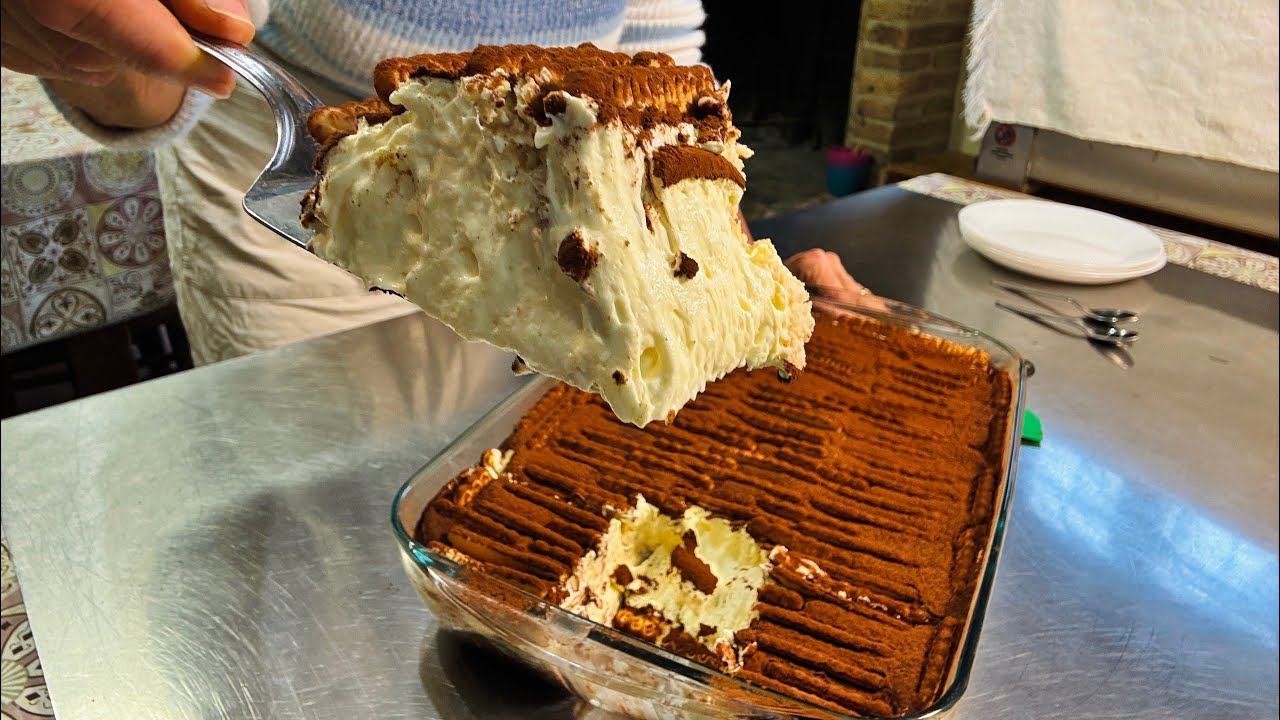 Il dolce dell’anno più cremoso che mai buono da impazzire come il tiramisù ￼￼