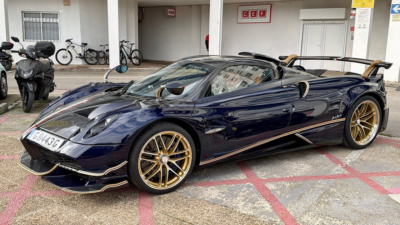 INSANE Pagani Huayra Roadster BC Spotted in Gibraltar | Hypercar Rarity!