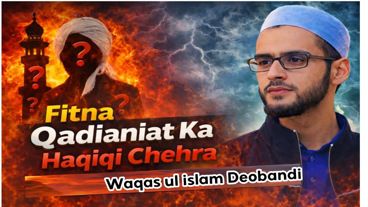 Fitna Qadiyaniyat || Waqas-ul-Islam Deobandi | Khatm-e-Nabuwwat Par Haqeeqi Bayan