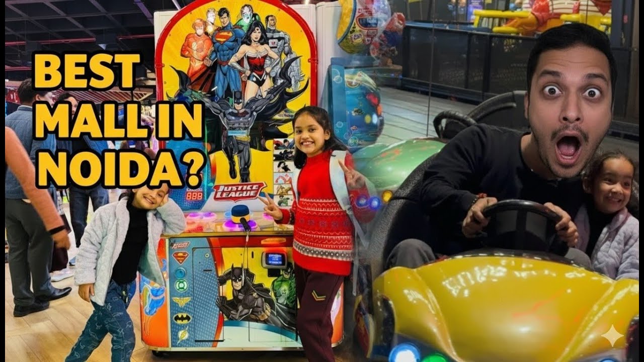 Family Day Out | Gaur City Mall | Gaming, Shopping & Food Vlog | Noida Mall Vlog