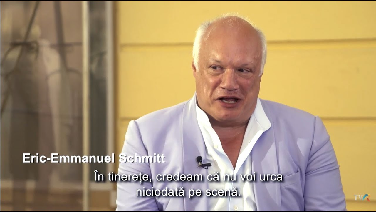 Portret de artist: Eric- Emmanuel Schmitt, un dramaturg urcă pe scenă (@TVR Cultural)