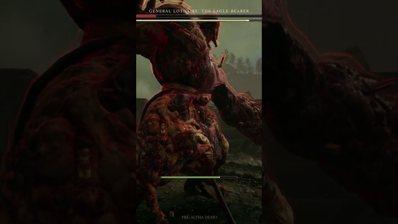 Valor Mortis - General Lothaire Boss Grab Attack (second stage) | Pre-alpha playtest gamepaly