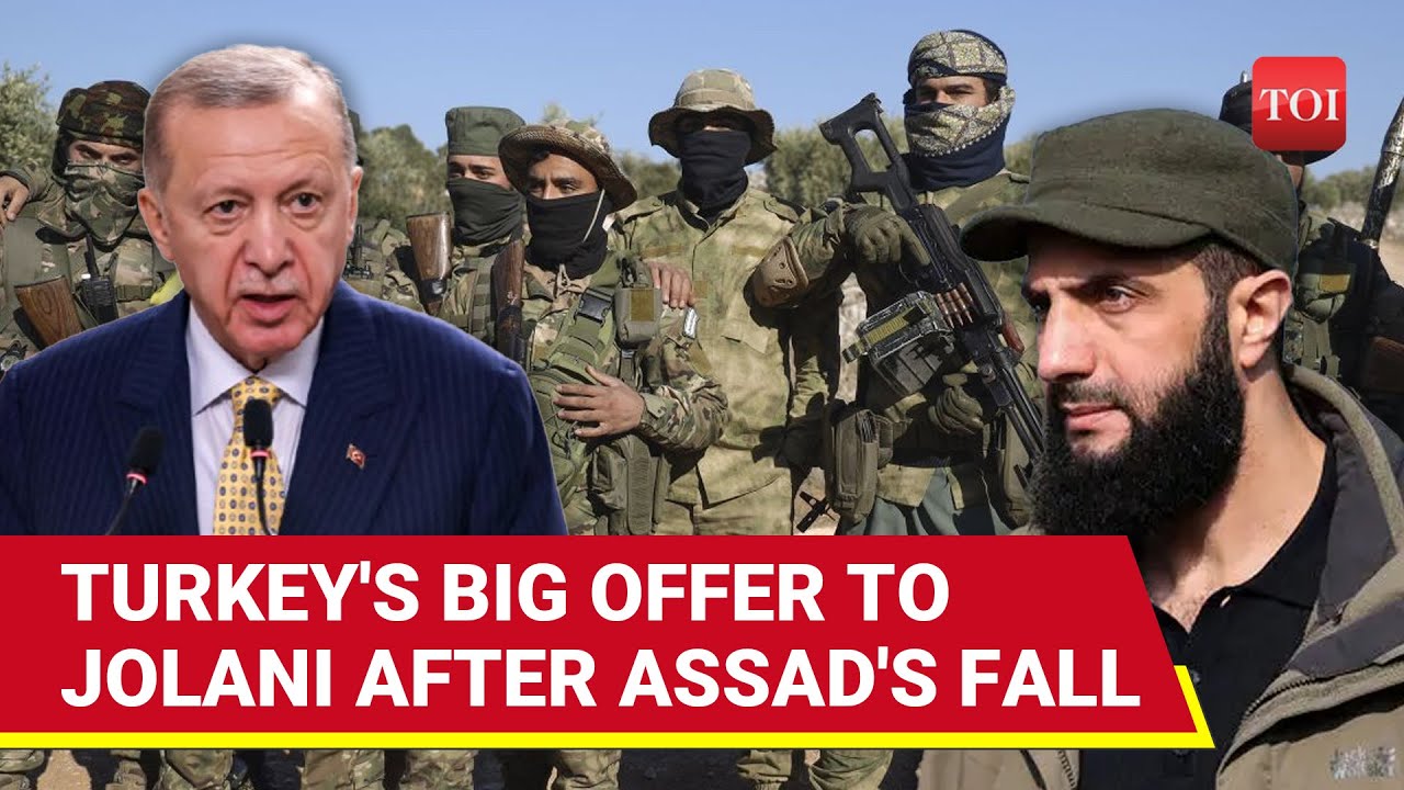 Turkey Offers Military Training To Jolani's Men As Russians 'Regroup' In Syria | New War On Cards?