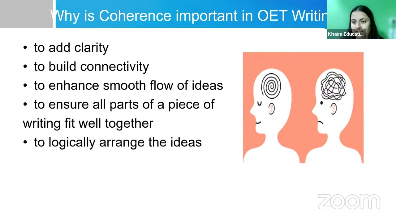 OET Writing | How to Improve Coherence for Better Scores | Khaira Education
