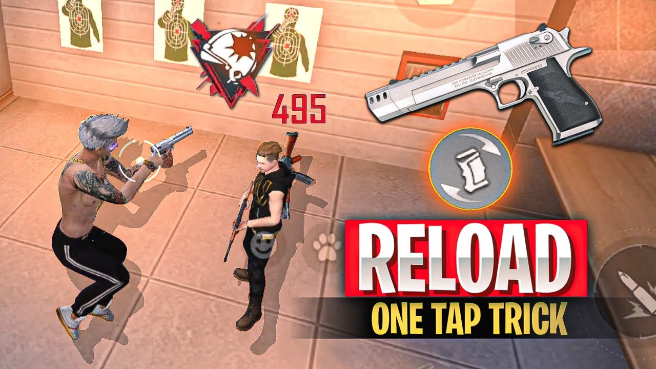 ( SECRET ) DESERT EAGLE ONE TAP TRICK || FREE FIRE BEST ( SETTINGS) FOR HEADSHOT