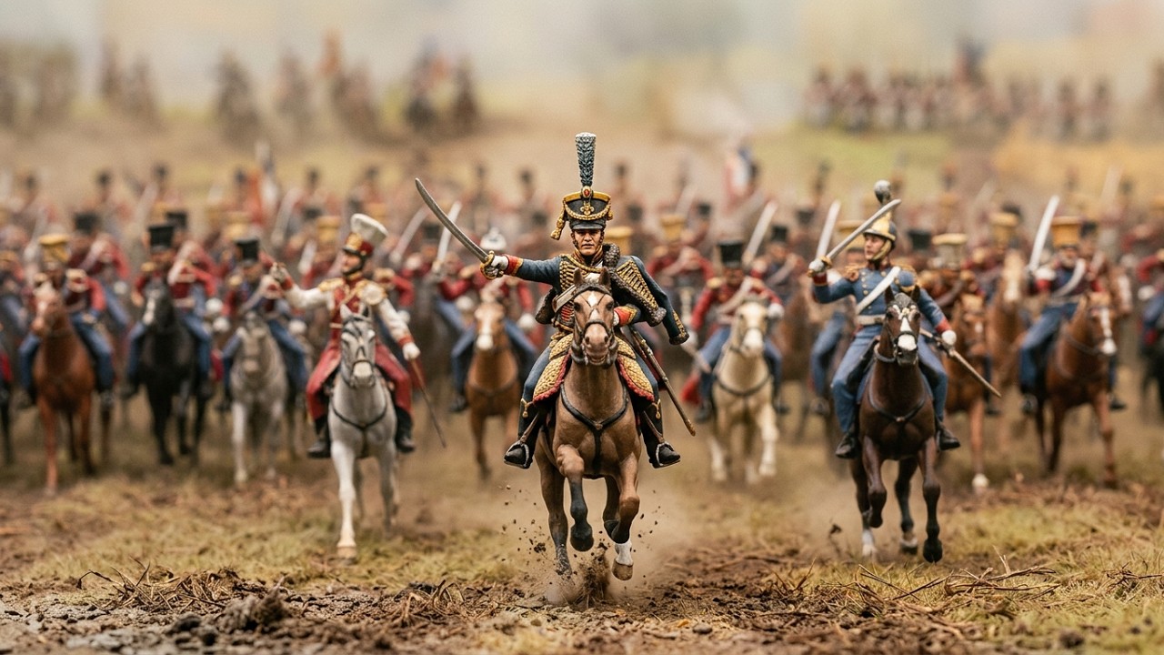 1/72 Dioramen/Napoleonic Wars/Echte Dioramen werden KI animiert!!!