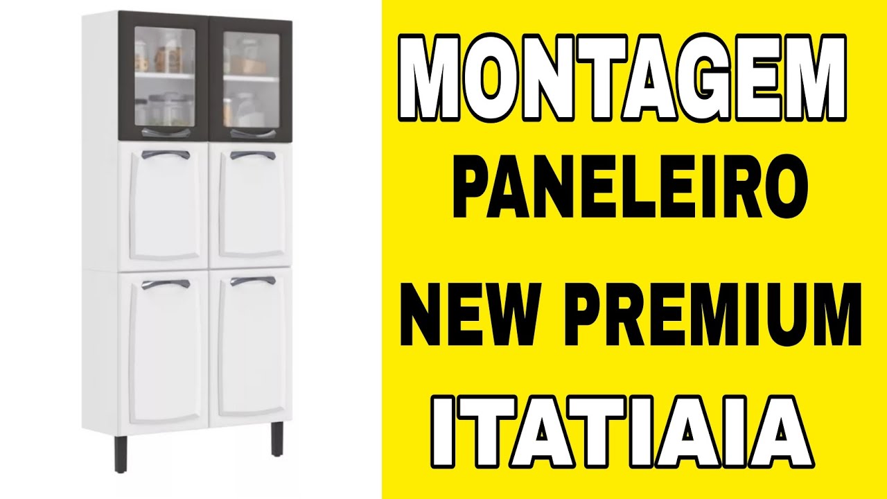 Como montar paneleiro New premium itatiaia passo a passo