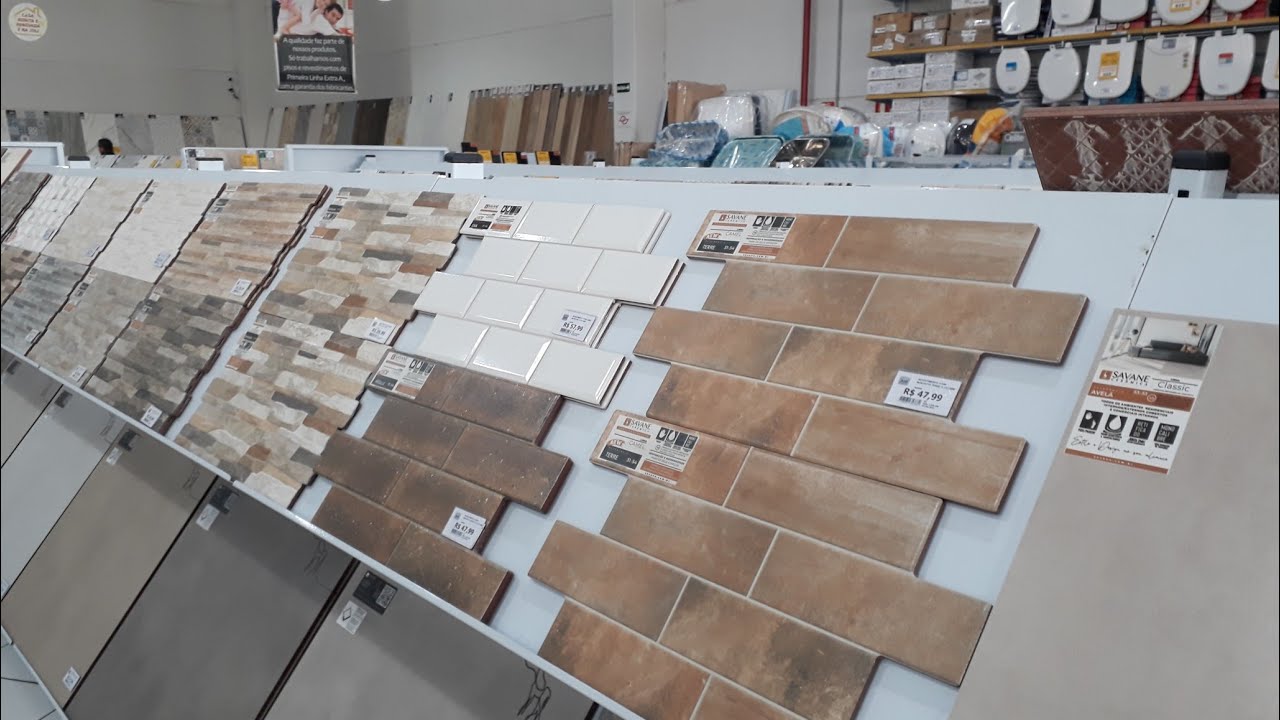 PISOS CERAMICOS ESTILO TIJOLO APARENTE PARA AREA EXTERNA COMUN
