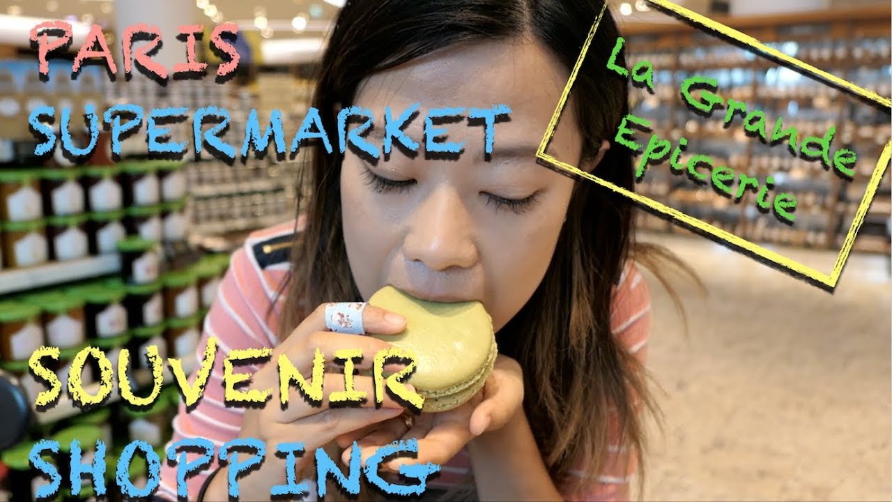 【GROCERY HAUL】What to Buy @ Paris GIANT SOUVENIR Store at La Grand Epicerie Supermarket