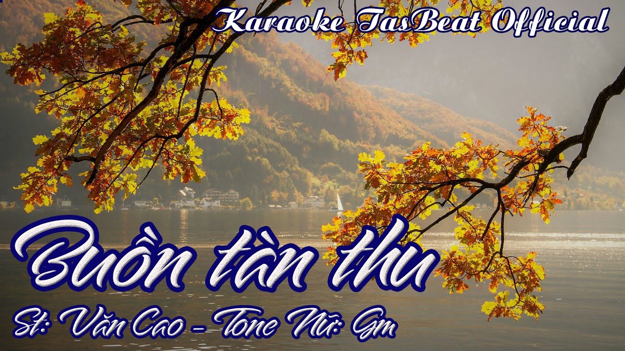 Karaoke Buồn Tàn Thu Tone Nữ | TAS BEAT