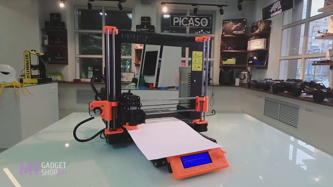 Русский обзор/Review на новый 3d принтер Original Prusa I3 MK3