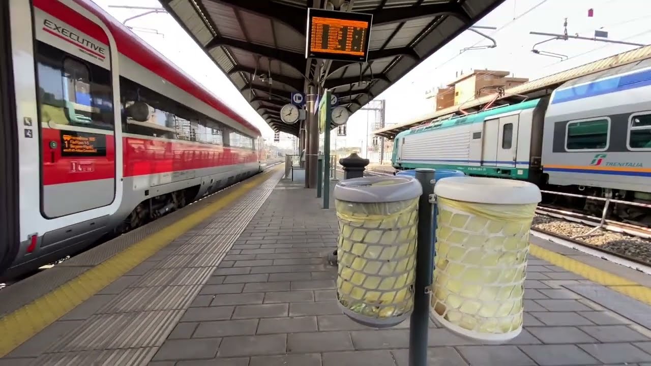 Traffico ferroviario incasinato a Firenze! - Riprese varie tra ritardi e cancellazioni￼￼